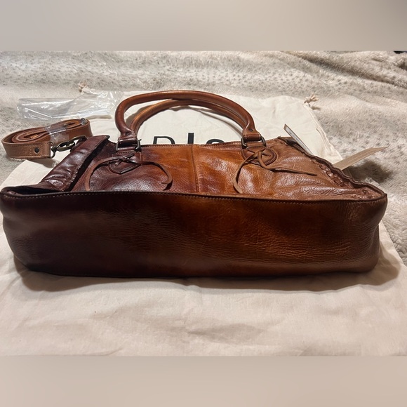 Bed Stu Brown Leather Crossbody Bag - Picture 4 of 13